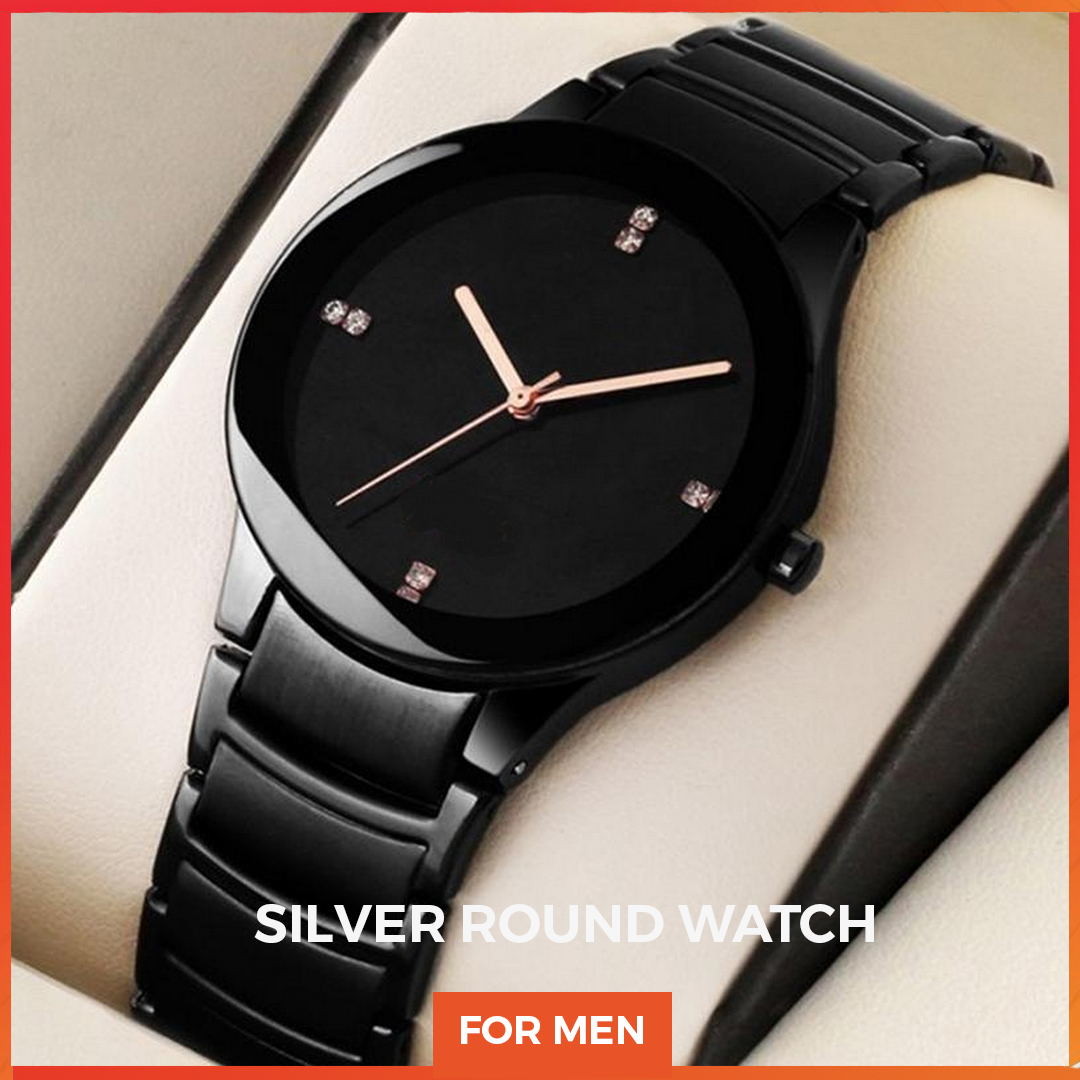Latest Stylish Watch For Man Luxury Classy Men's Stainless Steel Wrist Watch