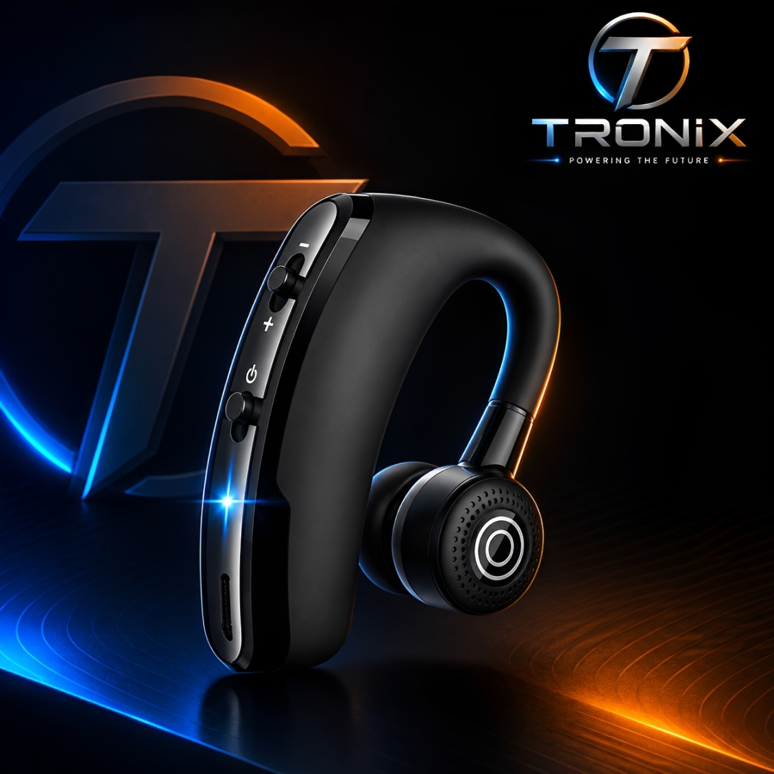 V9 Single Wireless Bluetooth Earphone | In-Ear Handsfree Headset | HD Sound | Built-in Mic | Compatible with All Bluetooth Devices.