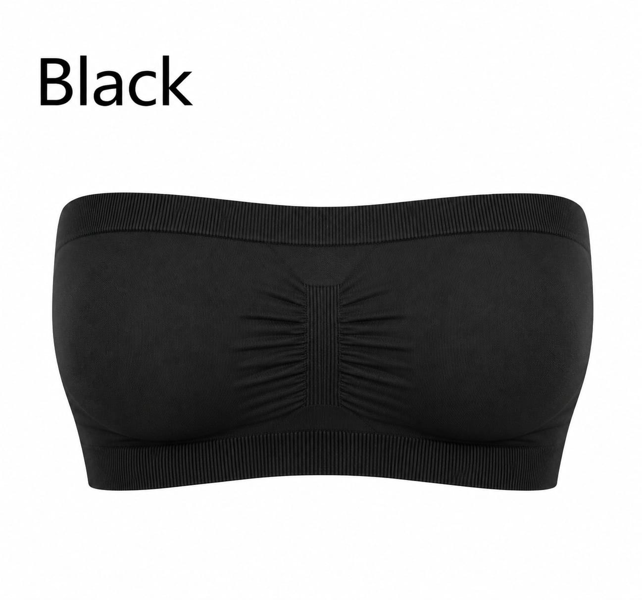 Stretchable Comfort Strapless Bra Non-Slip Soft & Perfect Fit Everyday Seamless Tube Bra