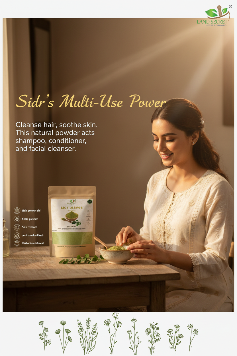 Land Secret Sidr Leaves Powder