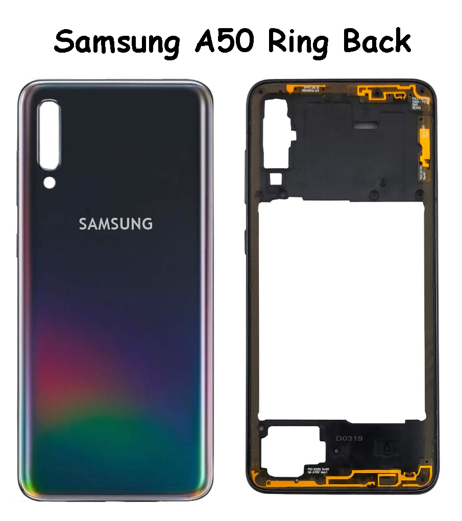 Samsung A50 Back Battery Cover with Side Ring and Keys , Samsung A50 Ring Back Replacement