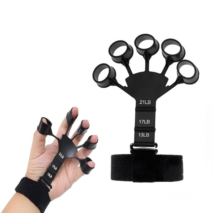 Hand Strengthening Equipment – Finger Gripper, Hand Grip Trainer, Finger Exerciser, Strength Training & Therapy Fitness Tool for Muscle Recovery PROMISE TO SELL