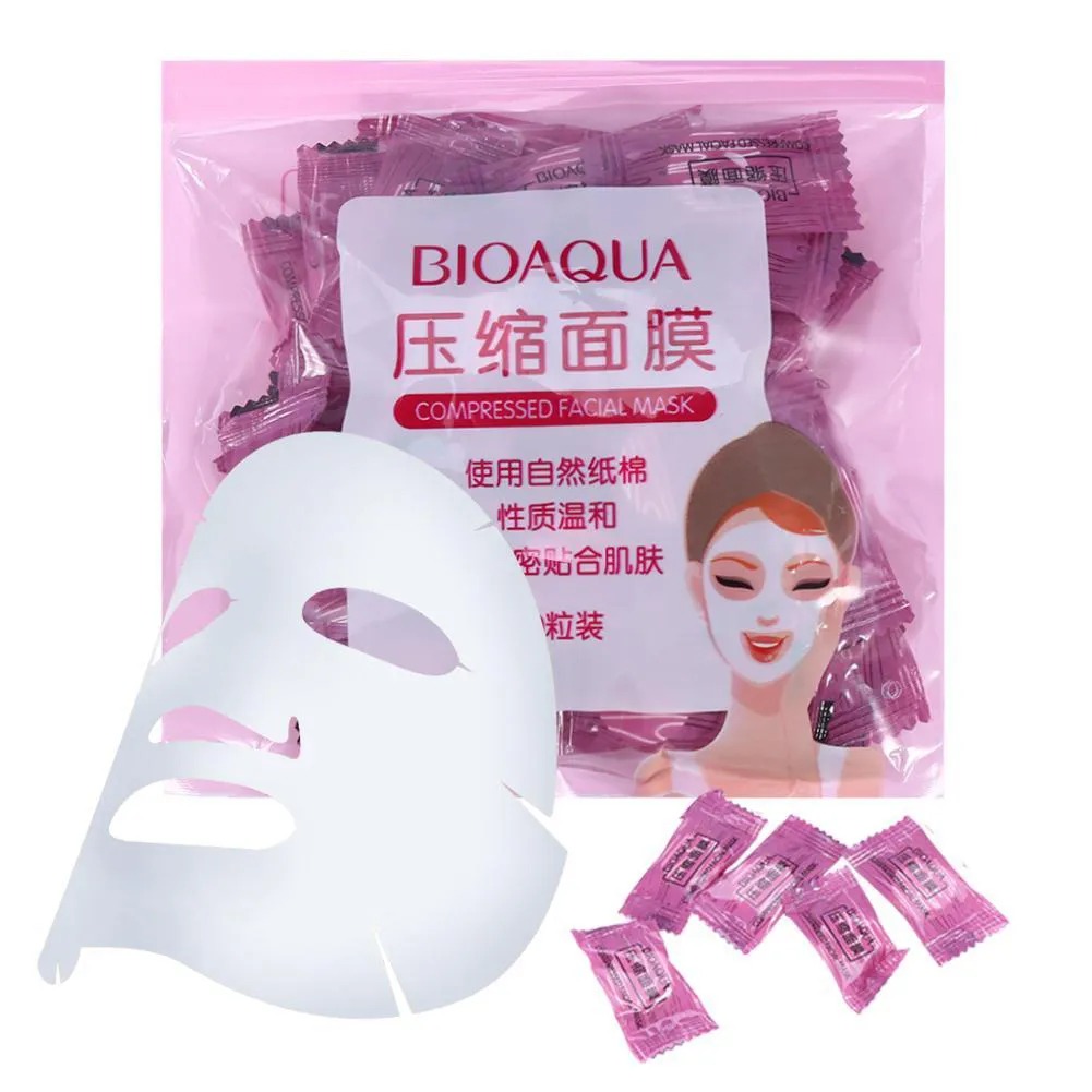 Compressed Facial Tablet Face Sheet Mask 5/10/15/25/50/100Pcs BQY8128 price in Pakistan