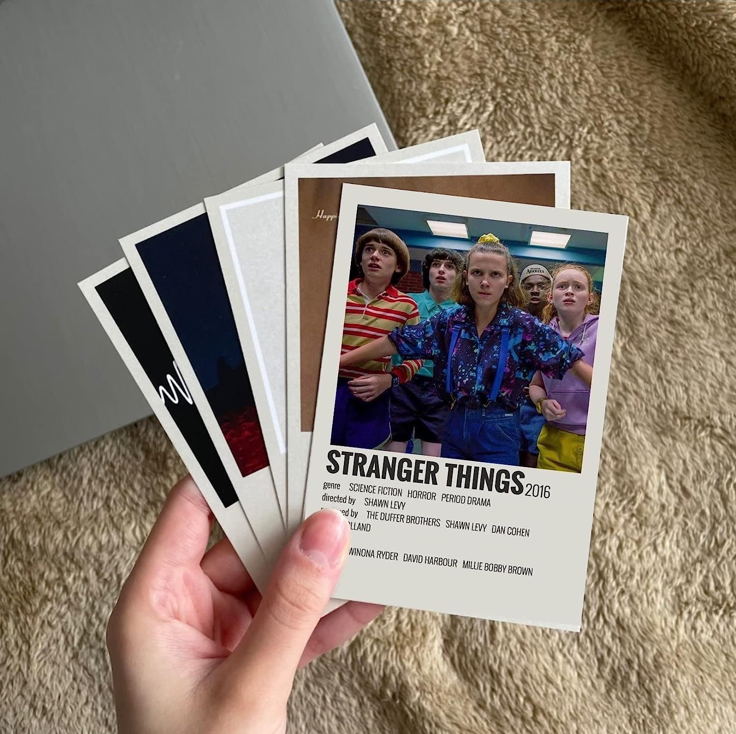 Pack of 20 Polaroid Film Posters 4x6 Inch Glossy Customizable Movie TV Show Wall Collage Decor