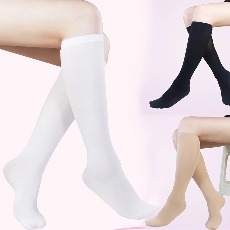 Womens Solid Color Half Leg Socks Breathable Deodorant Anti Friction