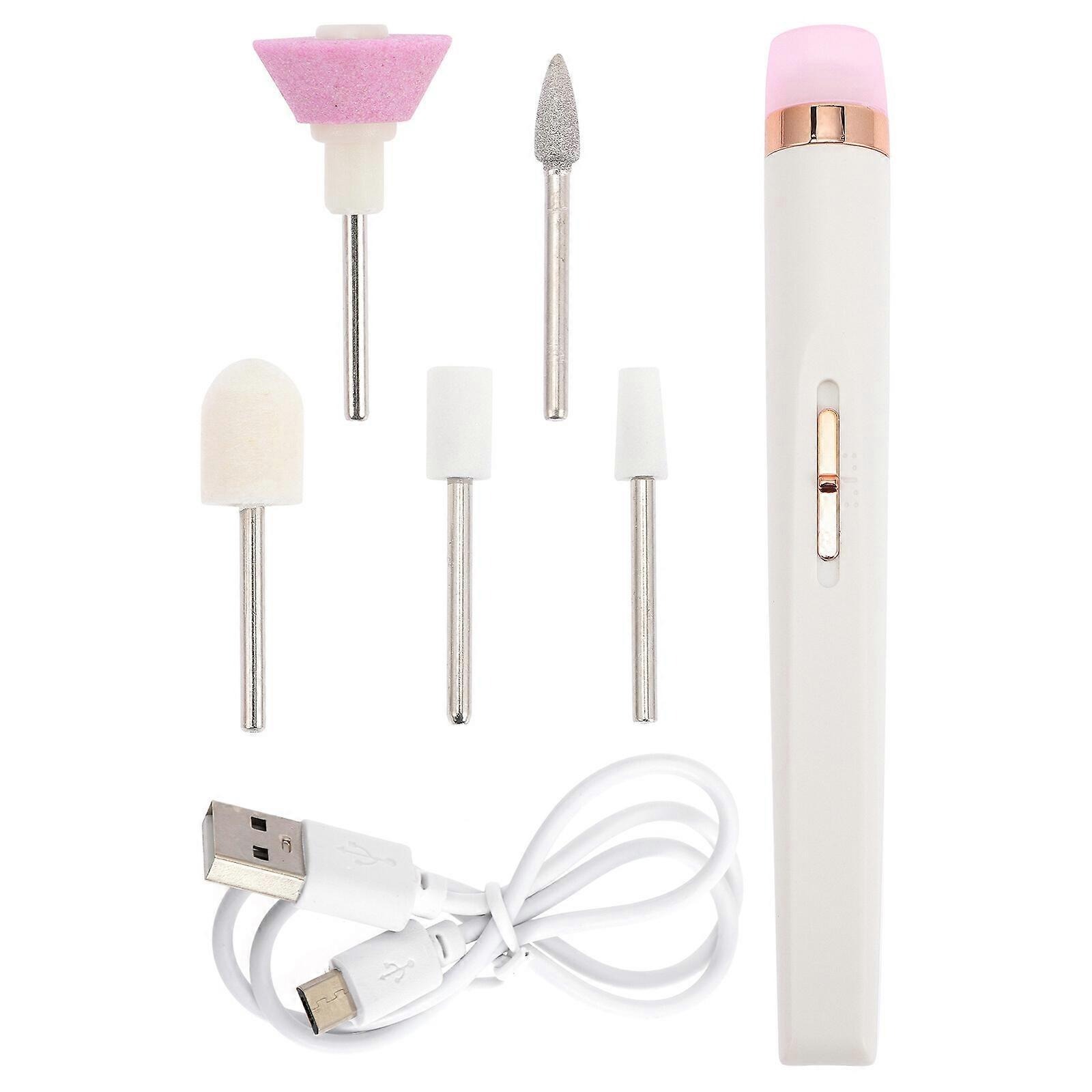 Professional Electric Nail Drill Set for Pedicure & Manicure - 20,000 RPM with Milling Cutters & Nail File Polishing Equipment Deal Plus