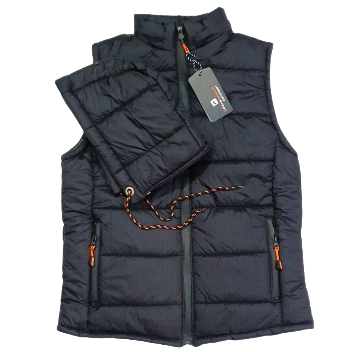 Best Quality Sleeveless detachable hood Jackets for Men