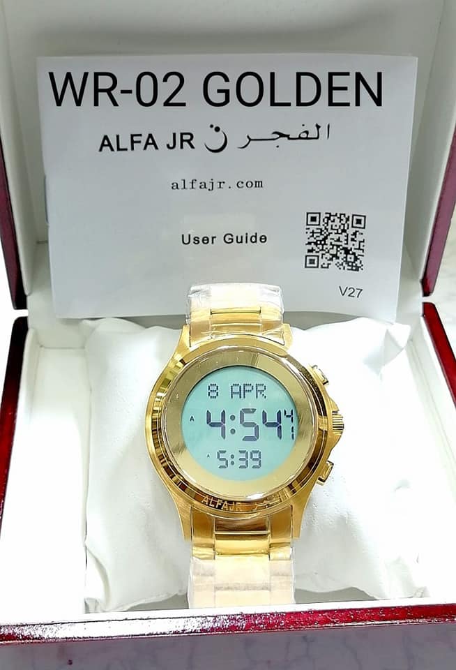 Wr 02 Al Fajr Clock Prices ALFAJR Islamic Calendar Prayer Reminder
