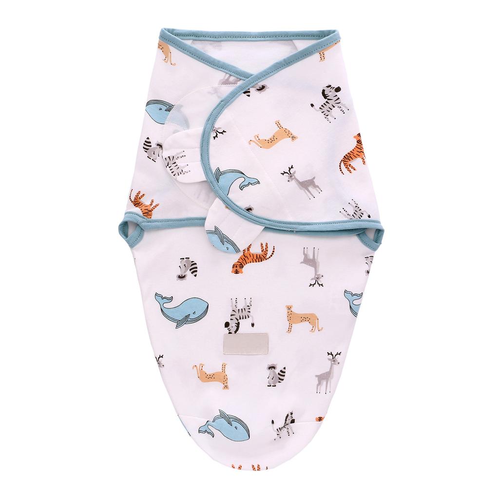 Newborn Baby Infant Kids Soft Swaddle Wrap Blanket Sleeping Bag in Multicolor