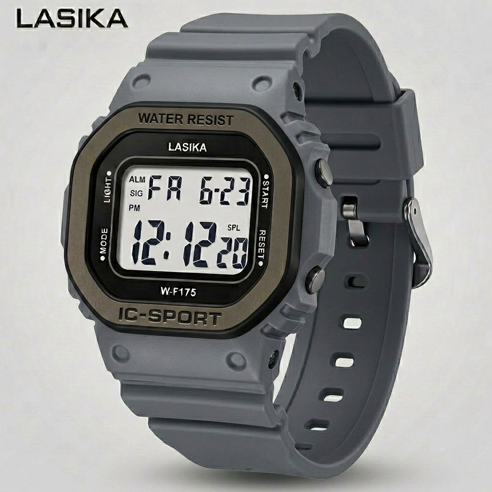 Military Men's Digital Sports Watch For Men Boys Waterproof with LED Back light Digital Watch for Men