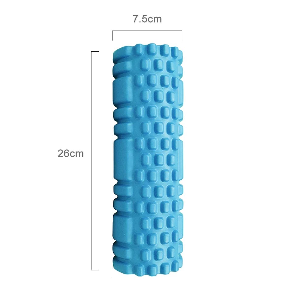 Yoga Block Fitness 30*9.5cm Equipment Pilates Foam Roller 26*8cm Fitness Gym Exercises Muscle Relax Massage Brick Sport(AMBALA FITNESS)