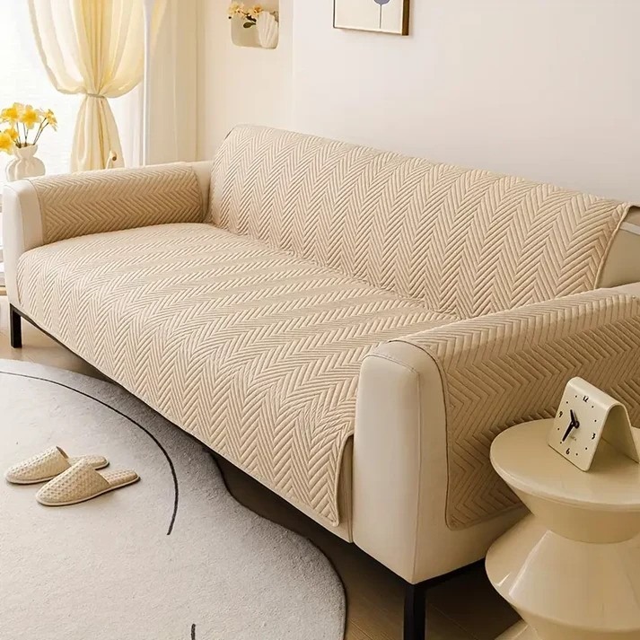 New MAT ZIG ZAG ULTRASONIC SUPER SOFT SOFA COVER SOFA COAT, NEW ESIGN Ultrasonic Sofa Cover, Cotton Quilted Sofa Covers- BEST QUALITY-ALL SIZES ARE AVAILABLE