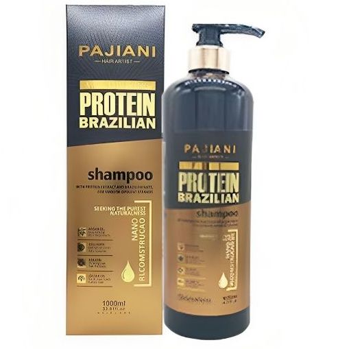Sulfate Free Keratin Brazilian Protein Argan oil Shampoo 1000ml