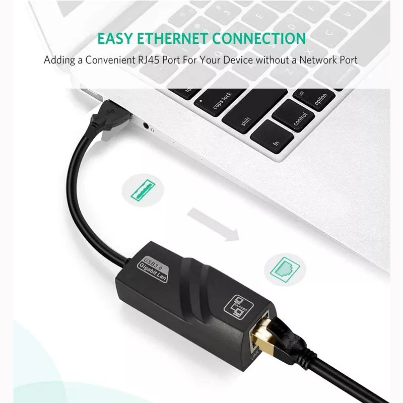 Gigabit LAN Card 3.0 – Ultra-Fast 1000Mbps Ethernet Network Adapter for Desktop PCs and Laptops, High-Speed Data Transfer, Plug & Play, Reliable Wired Internet Connection