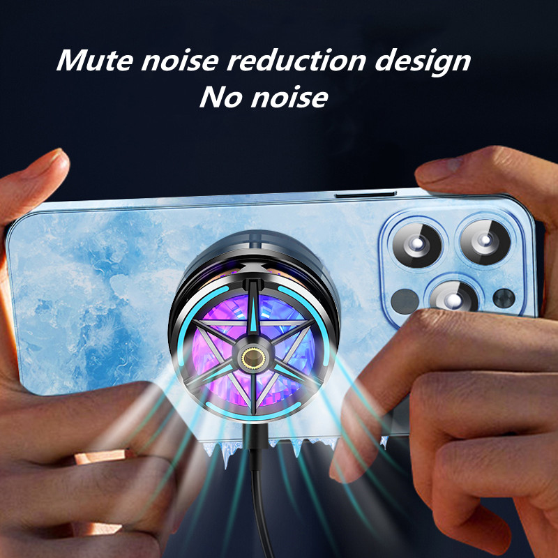 Memo DL05 | DL06 | DL01 | LZ-F18 | X20 | GT31 | S6 Magnetic Mobile Cooling Fan RGB Radiator Digital Display Plugin Silent Phone Cooler System Game Radiator Case Cold Wind Handle Fan For PUGB FREE FIRE | Adjustable Portable Heat Sink Gaming Radiator