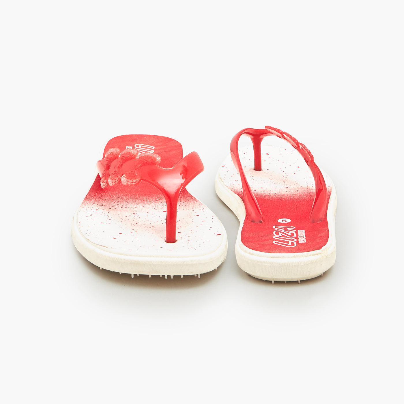 Liza Women Flip Flops Chappal - Red For Women - SS26 - Aug 2026 Arrival