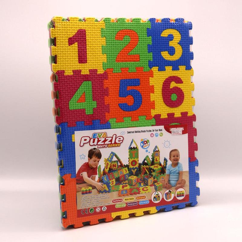 New ABC and 123 Educational Foam Puzzle Play Mat for Kids - 36 pcs Unisex Learning Toy