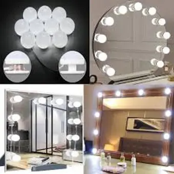 Large Vanity Mirror With Lights Hollywood Lighted Makeup Mirror With 15 Dimmable Led Bulbs For Dressing Room Bedroom Tabletop Or Wall Mounted Slim Metal Frame Design Buy Online At Best Prices In