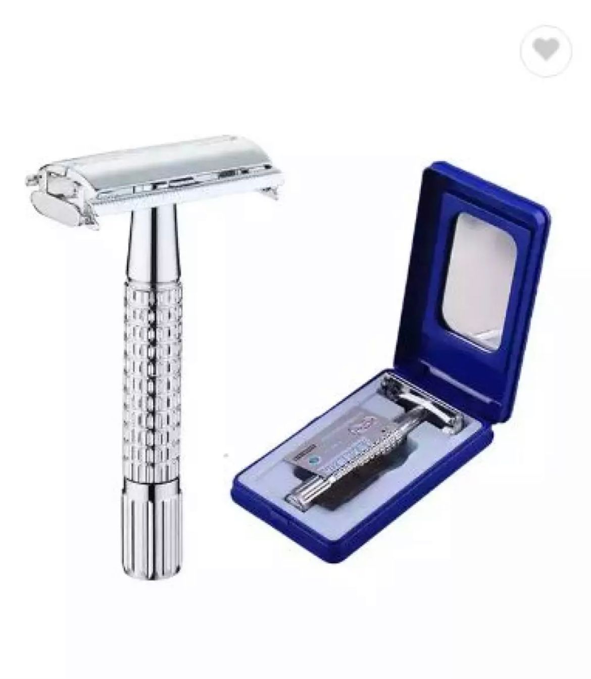 shaving body hair with safety razor