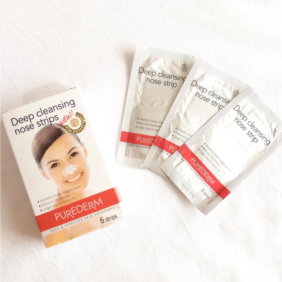 deep cleansing nose strips