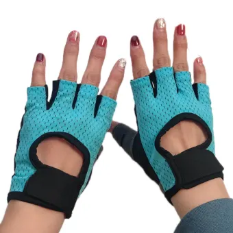 ladies half finger gloves