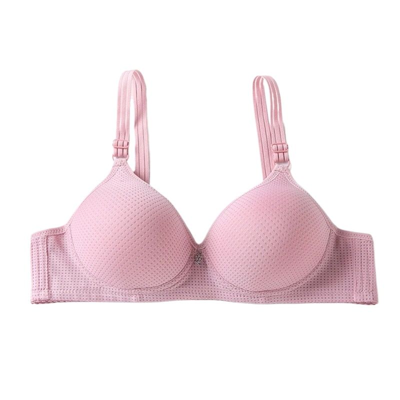 GlamourSecrets  Bras For Women Soft Push Up thin padded Bra Bralette Breathable Wire Free Brassieres Female Underwear Intimates girls ladies
