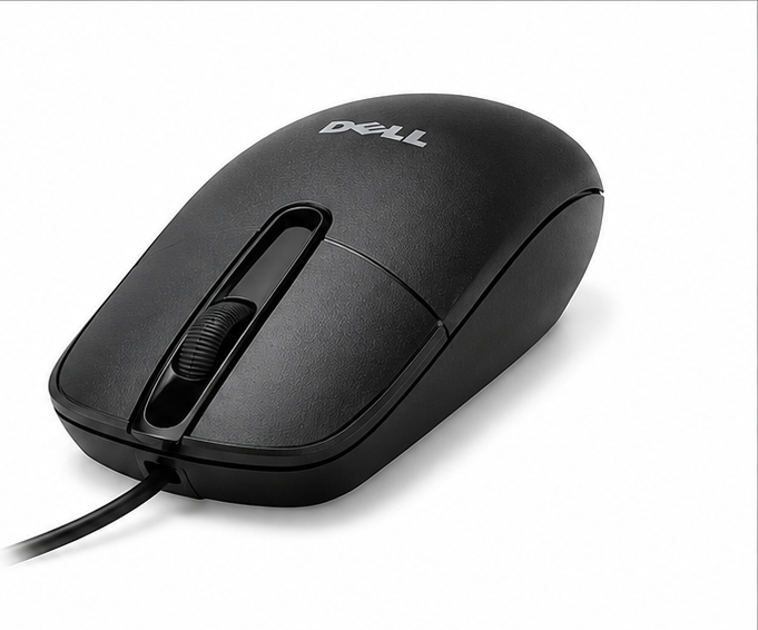 Mouse Premium Quality Dell Wired Mouse 1.5 Meter Cable Length Laptop PC Computer Mouse