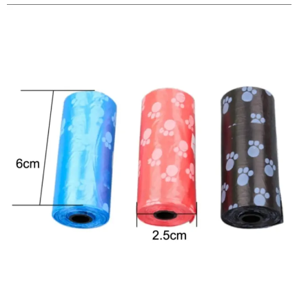 10 Rolls of Baby Diaper Diaper Disposal Bag Rubbish Bags Pet Dog Poo Waste Bag Rolls Garbage Pets Wastage Bags