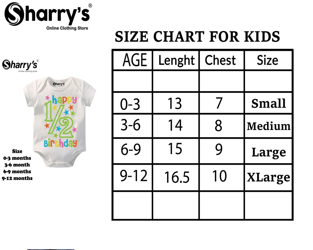 Sharrys Half Sleeves 14 August Printed Baby Romper Bodysuit For Babies infant Onesis 0-14 Months Summer Wear Trendy Printed independence day