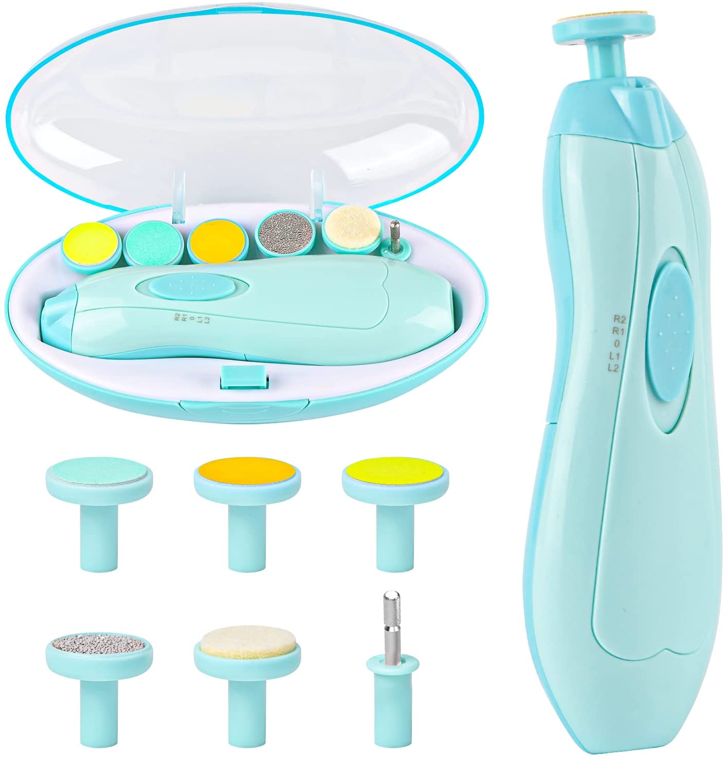 Baby Nail Clippers Safe Electric Baby Nail Trimmer, Baby Nail File Kit Born