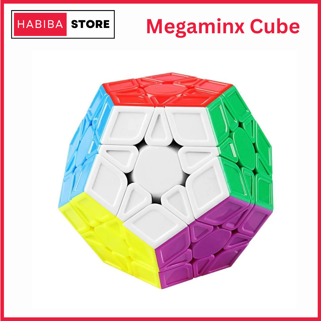 Megaminx Cube 3x3 Stickerless Cube Best Quality Fast Speed Magic Speed Cube Educational Puzzle Toys