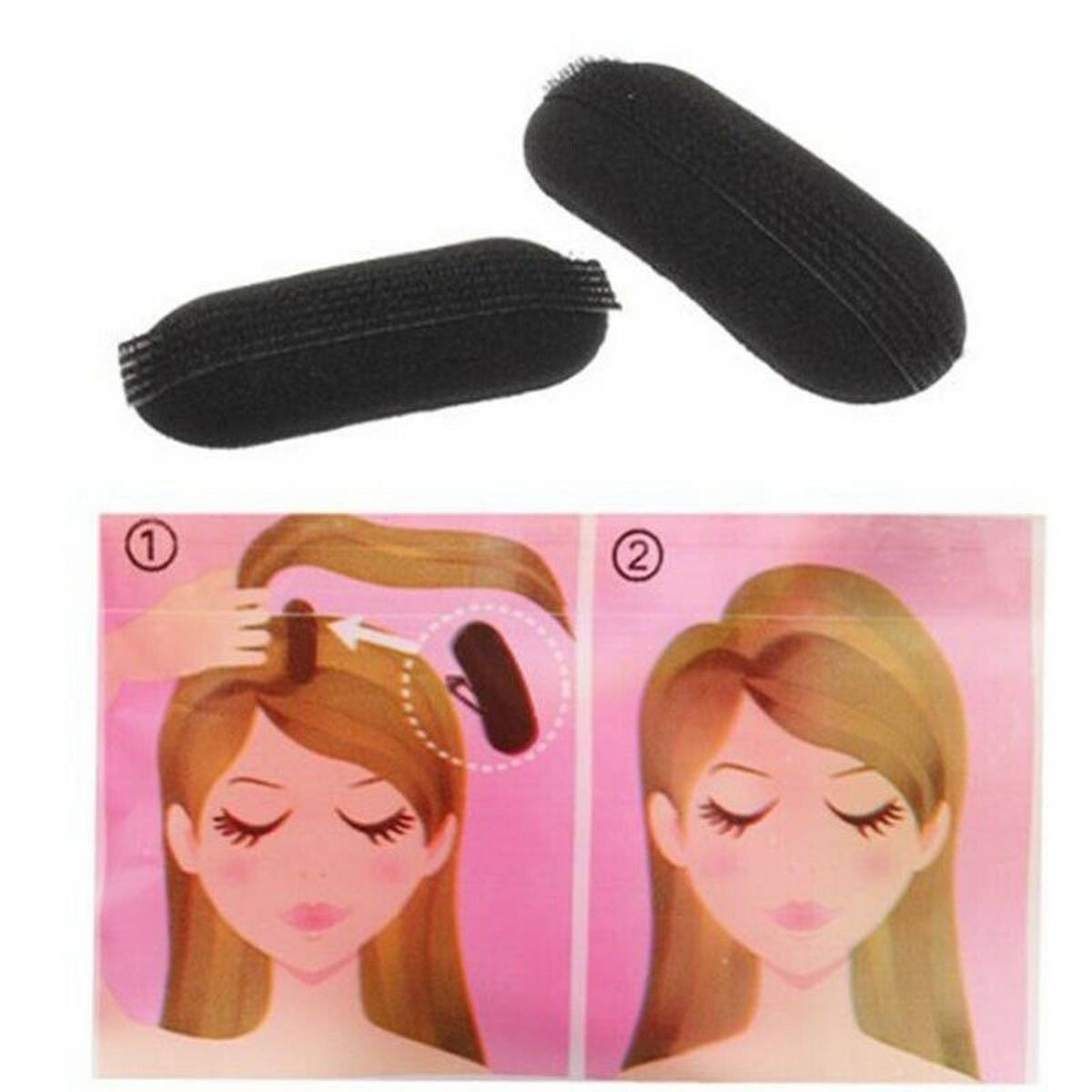 2 Pcs Hair Volume Bump Up Clip Princess Hair Maker Tool Head Insert Tool