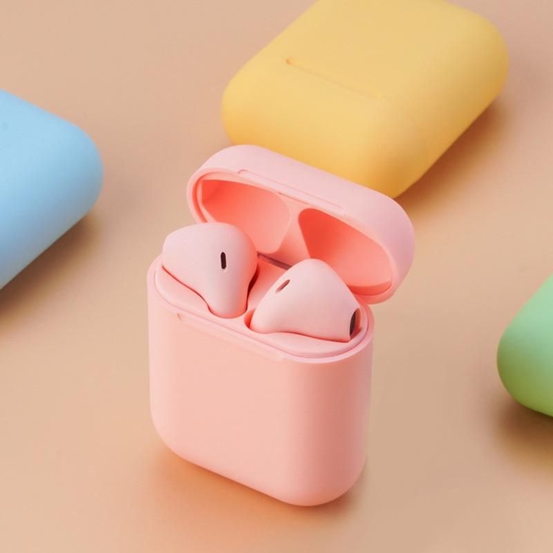 Air Buds TWS Earphone True Wireless Bluetooth Earphones headset Auto Connection Dual Mic Touch Control Wireless charging Headset price in Pakistan
