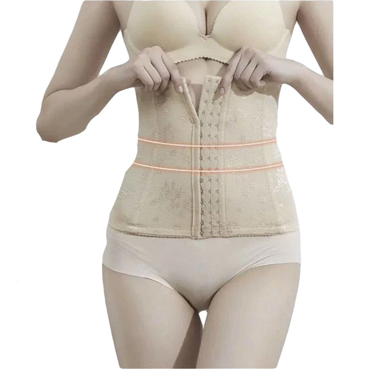 Ladies Tummy Control Belt Front Closure Slimming Waist Shaper Lightweight and Breathable