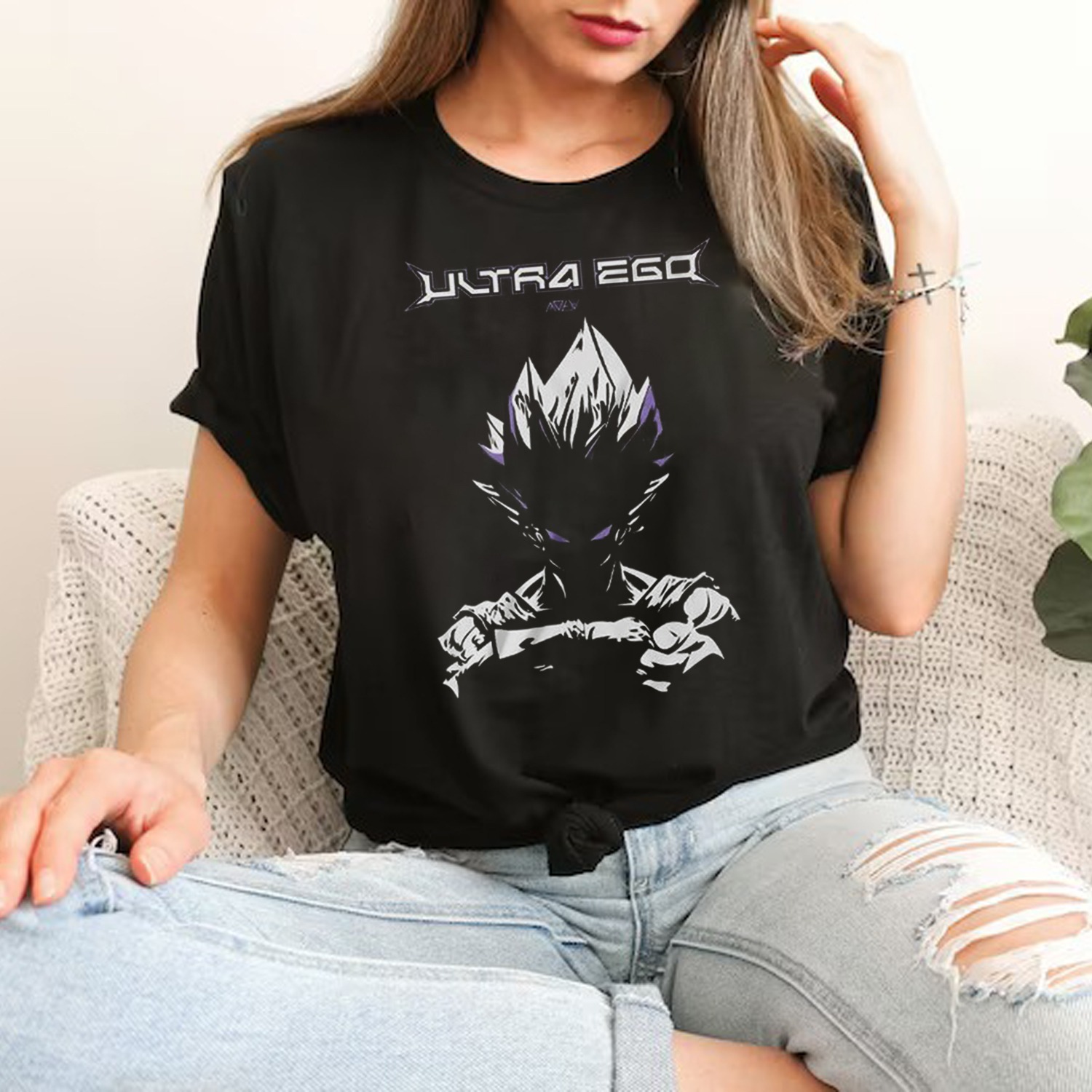 Vegeta Power TShirt For Anime DBZ Fans Girls And Boys Premium Quality Tee