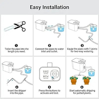 Automatic Watering System - Automatic Drip Irrigation Kit with ...