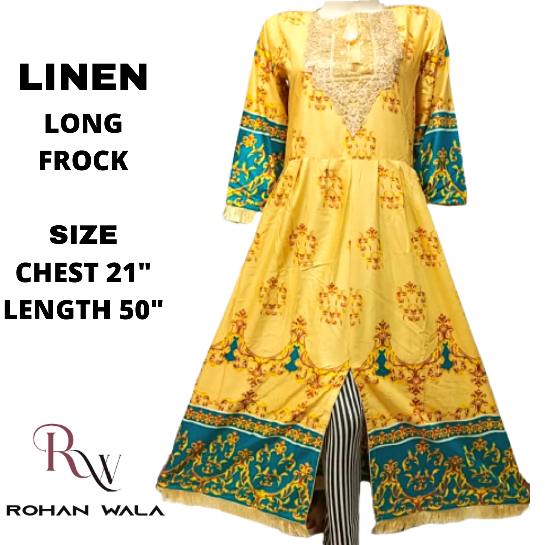 long frock design wala