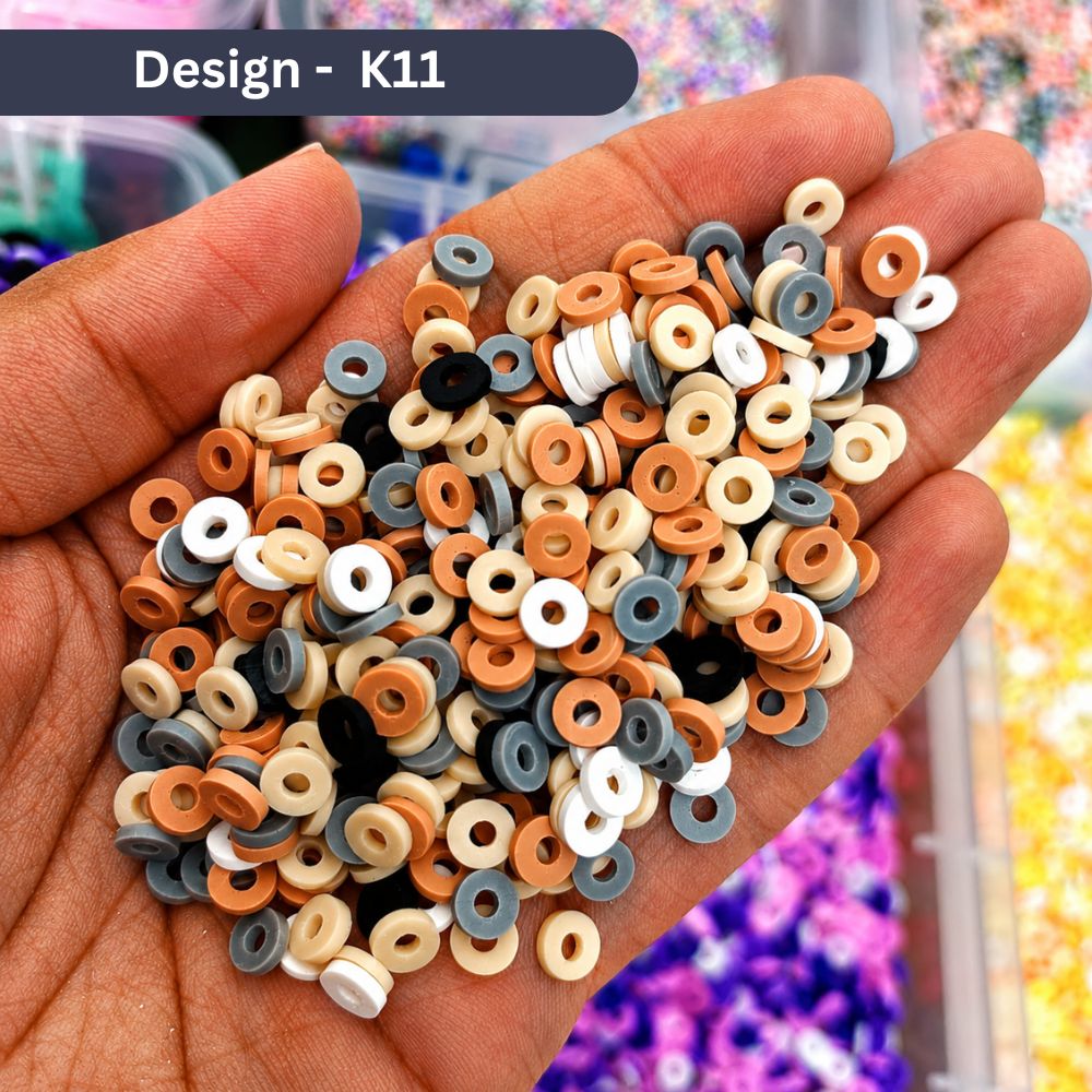 250/500/1000/5000/ Pcs Jewelry Making Clay Rings Material Bracelet Rings Multicolor Multicolor Mix Clay Rings For Bracelet Making Buy Rings For Bracelet Beads Material Jewelry Making by SAMS COLLECTION