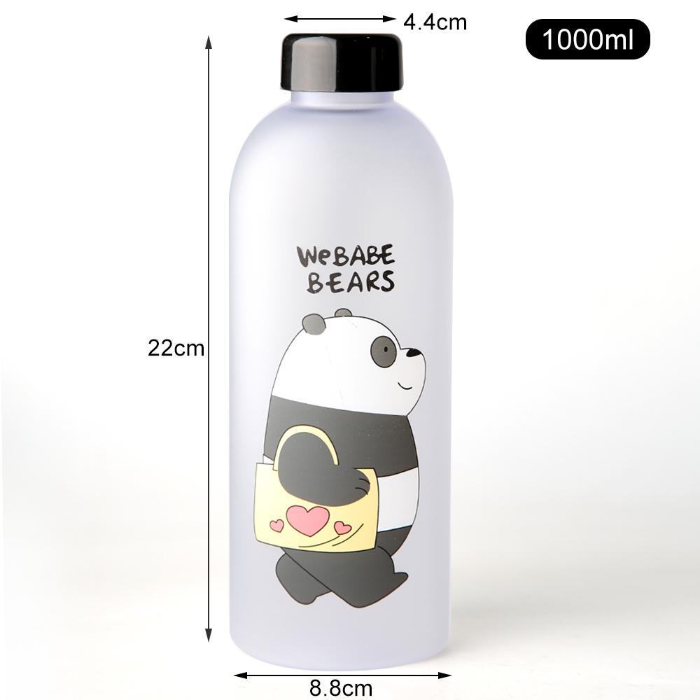 We Bare Bear Frosted Water Bottle