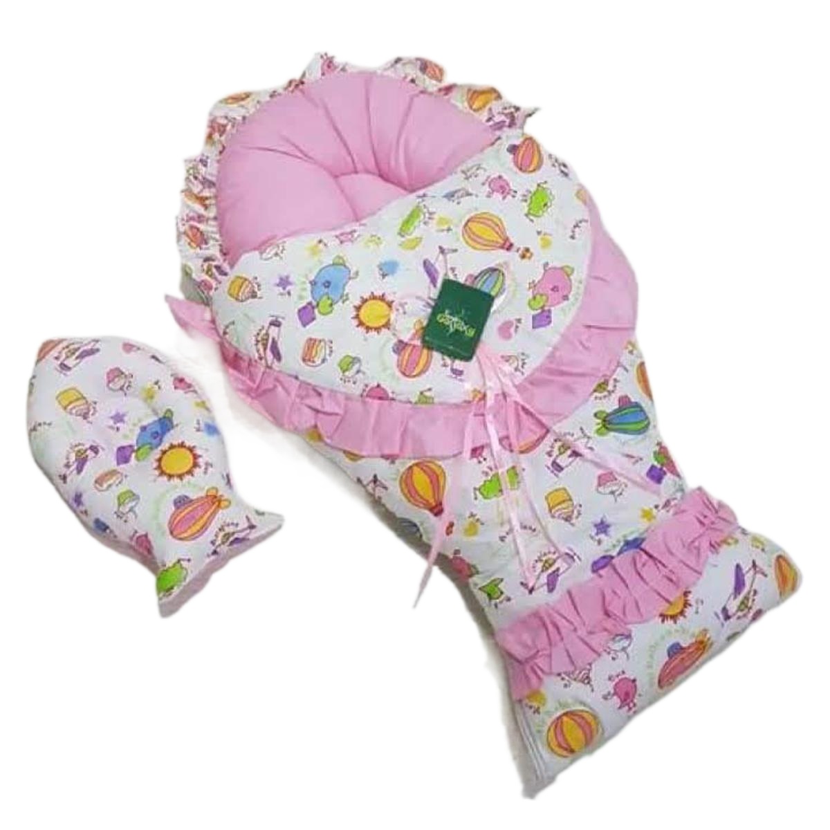 Newborn baby Carry Nest With Pillow In Fish Design
