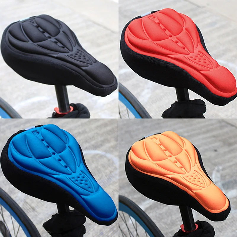 Mountain Bike Riding Thickened Silicone Seat Cover Bicycle Cushion Cover - bicycle Seat Cover - gel cover high-quality - cycle cover | FLY ON WHEELS