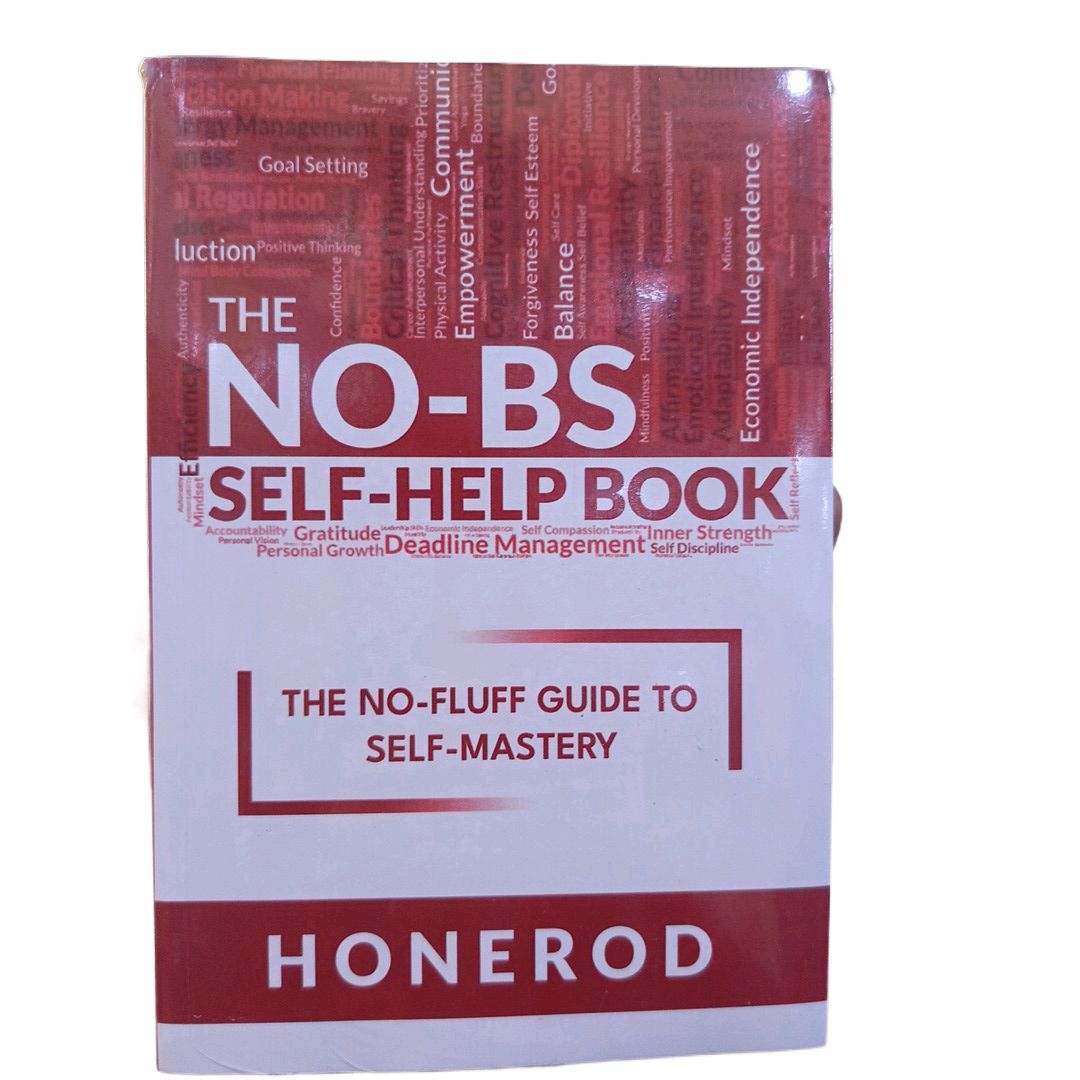 The NO-BS Self-Help Book by Honerod | Daraz.pk