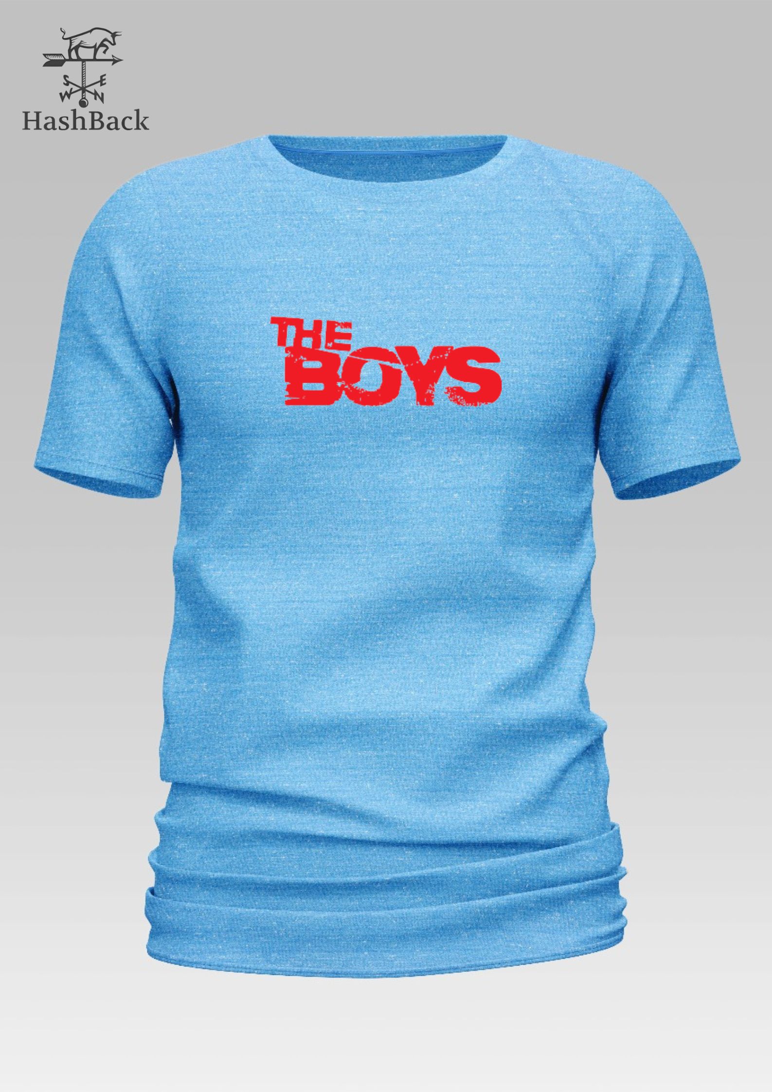 HashBack basic Oversized premium Tshirt For Men The Boys Printed