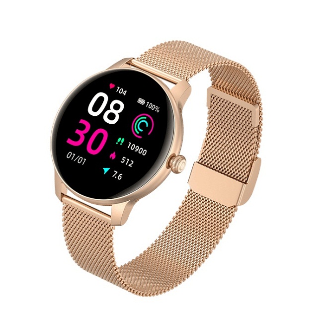 Gold 2025 womens smartwatch