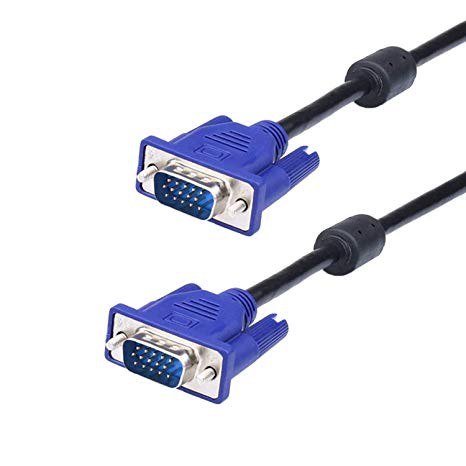 VGA Cable 1.5 Meter 15-Pin Male to Male PC, Monitor, LCD, LED