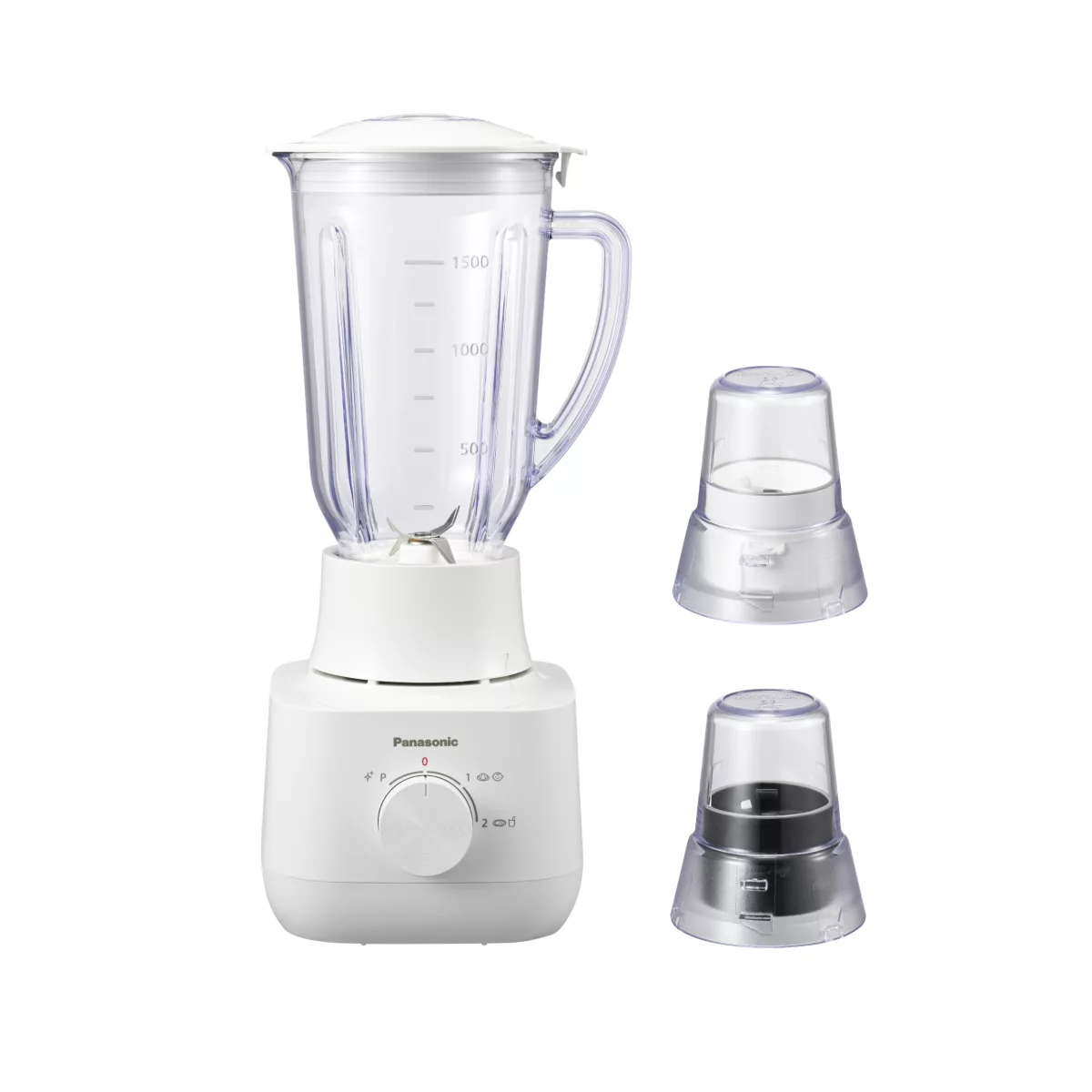 Panasonic Blender MX-EP5121 1.5L Jug with 2 Dry Mills White