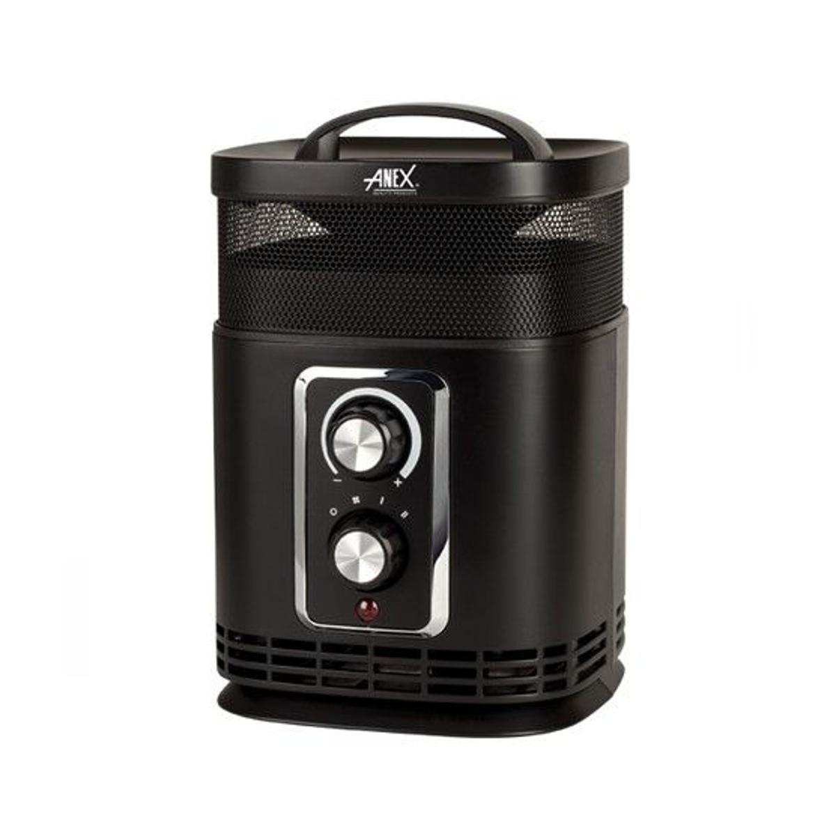 Anex Deluxe Ceramic Fan Heater Black AG-5009