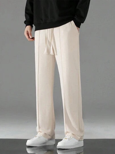 Oversized Wide Leg Baggy Trousers For Men - Trouser for Summer Wear Terry Stuff Multicolor