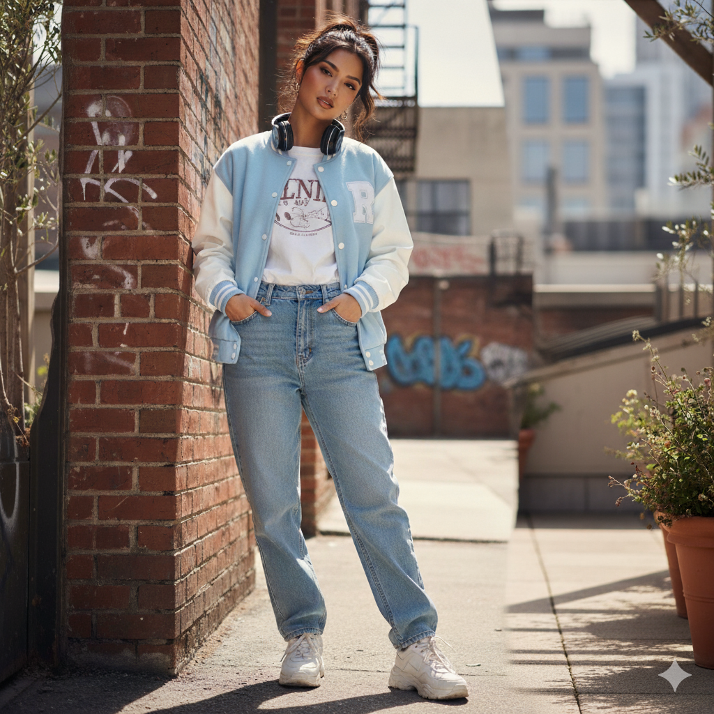 Varsity Jacket for Girls and Boys - Iconic Varsity Baseball Jacket for Men and Women - Durable and Trendy Varsity Jackets for Teens - Perfect for Casual Outings or Sports Events - Unisex Varsity Jacket for Baseball Fans of All Ages - Gookarts