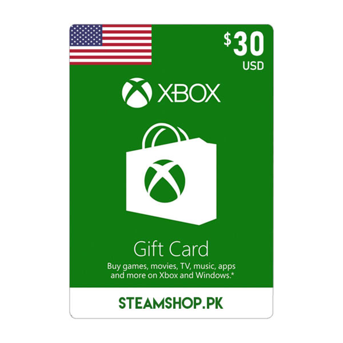 30 xbox gift card